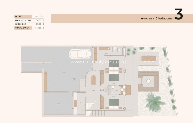 Nouvelle construction - Villa - Algorfa - La Finca Golf Resort
