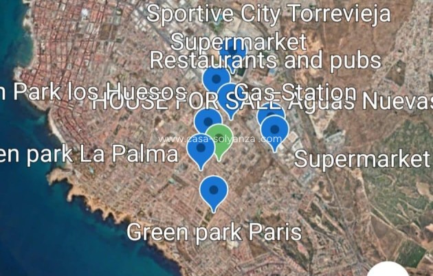 Wiederverkauf - Stadthaus - Torrevieja - Aguas nuevas