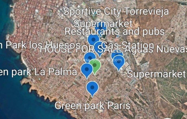 Wiederverkauf - Stadthaus - Torrevieja - Aguas nuevas