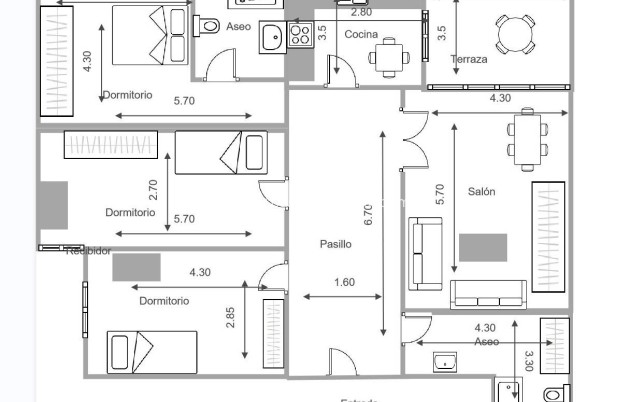 Revente - Appartement - Callosa de Segura - Paseo De La Estacion