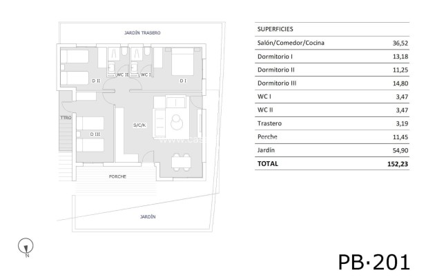Nouvelle construction - Bungalow - San Miguel de Salinas - Pueblo