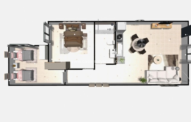 New Build - Bungalow - Hondón de las Nieves - La Canalosa