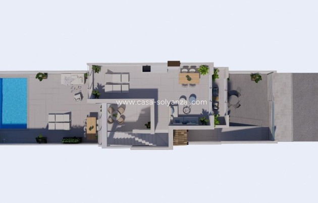 Nouvelle construction - Maison de ville - Los Alcázares - Serena Golf