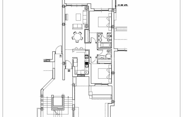 Revente - Appartement - Mar Menor Golf - Inland