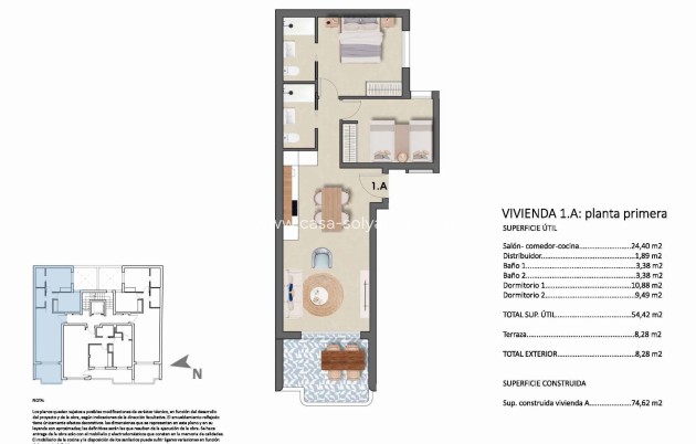 Nieuwbouw Woningen - Appartement / flat - Pilar de la Horadada - Torre de Horadada