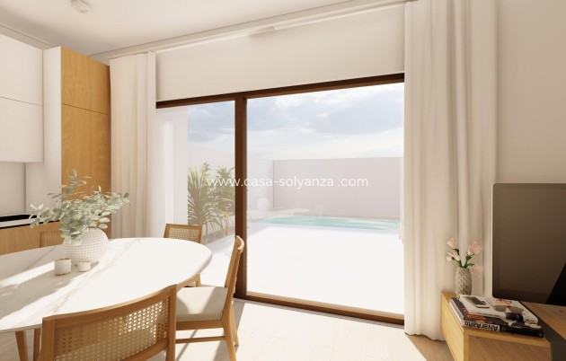 Nieuwbouw Woningen - Herenhuis - San javier - pueblo