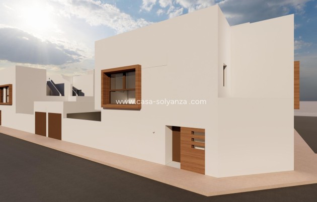 Nieuwbouw Woningen - Herenhuis - San javier - pueblo
