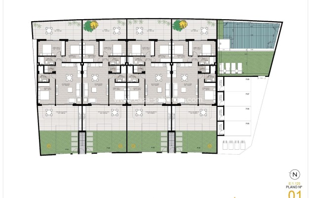 Obra nueva - Bungalow - San Pedro del Pinatar - Los Cuarteros