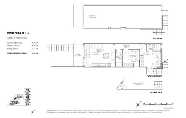 Nouvelle construction - Top Floor Bungalow - Puerto de Mazarron - Playa Negra