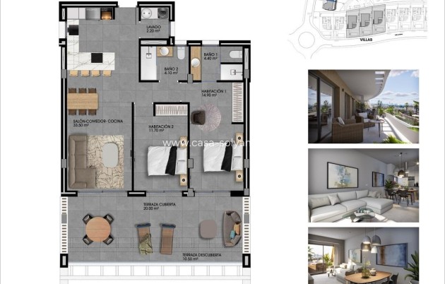 Neue Gebäude - Wohnung - Finestrat - Campana Garden