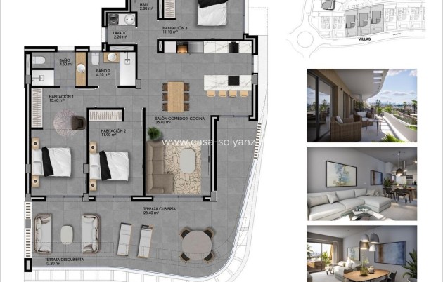 Nieuwbouw Woningen - Appartement / flat - Finestrat - Campana Garden
