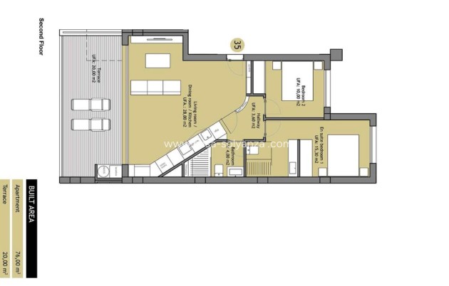 Wiederverkauf - Wohnung - Orihuela - Las Colinas Golf Resort