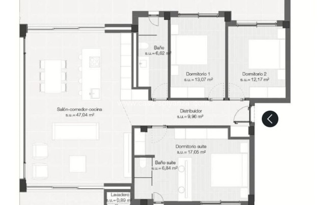 Revente - Appartement - Orihuela - Las Colinas Golf Resort