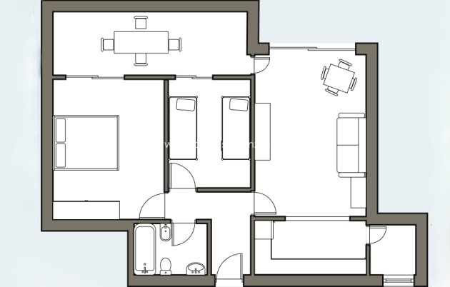 Revente - Appartement - Guardamar del Segura - Costa Blanca