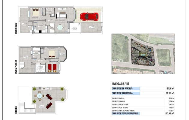 Nouvelle construction - Maison de ville - Cox - San Fernando