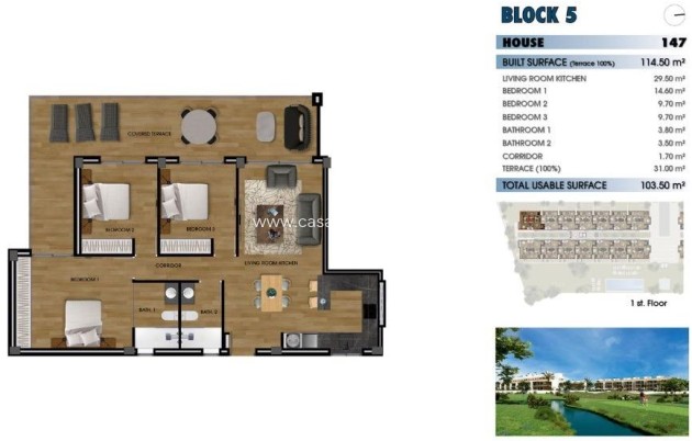 Nouvelle construction - Appartement - Los Alcázares - La Serena Golf