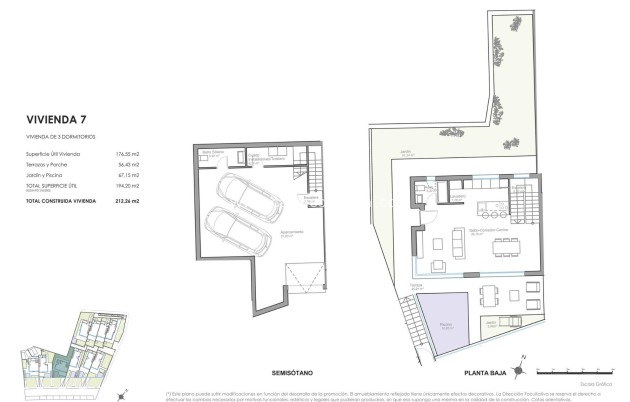 Nouvelle construction - Semidetached - Mojacar - Playa de la Mena