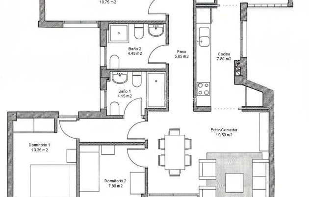 New Build - Apartment / flat - Avileses - pueblo