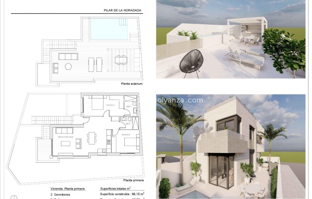 Nouvelle construction - Bungalow - Pilar de la Horadada - pueblo