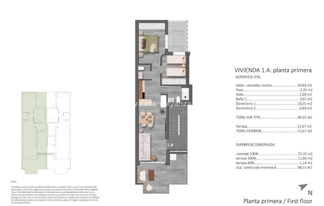 Nouvelle construction - Appartement - Pilar de la Horadada - Torre de Horadada