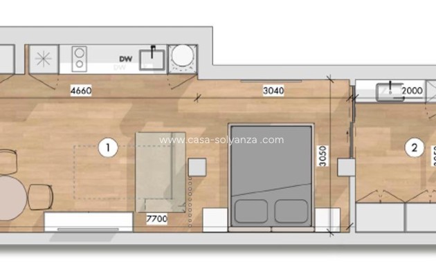 Revente - Appartement - Torrevieja - Playa de los Locos