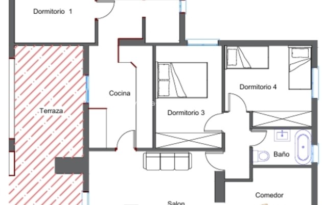 Revente - Villa - Los Balcones - Costa Blanca