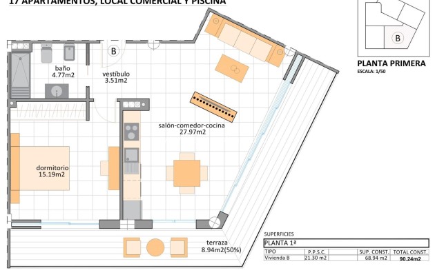 Nouvelle construction - Appartement - San Pedro del Pinatar - Lo pagan