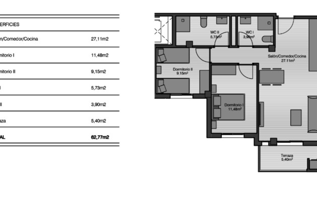 Herverkoop - Appartement / flat - San Miguel de Salinas - Inland