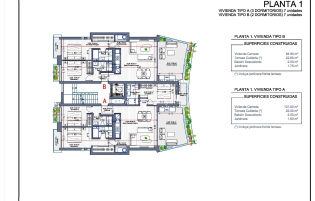 Neue Gebäude - Wohnung - La Manga del Mar Menor