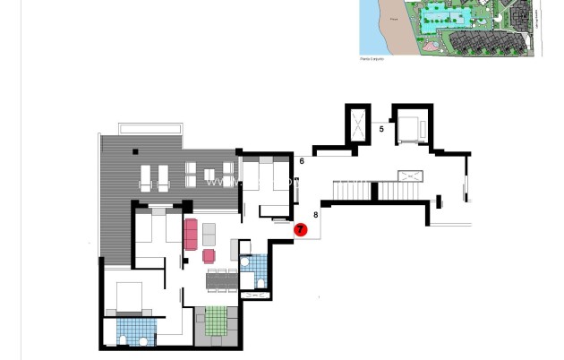 New Build - Apartment / flat - Denia - L´Estanyó (Marinas)