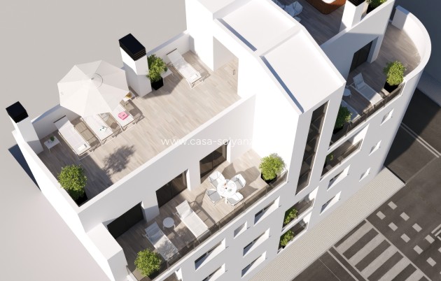 Neue Gebäude - Wohnung - Torrevieja