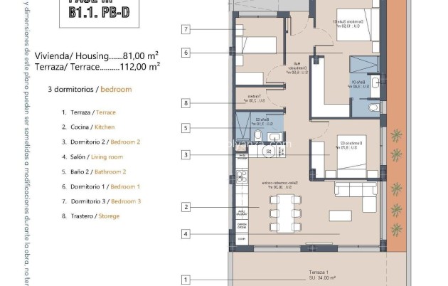 New Build - Apartment / flat - Los Alcázares - La Serena Golf