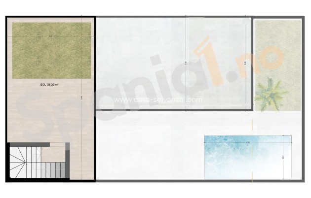 Resale - Villa - Torre Pacheco - Roldán