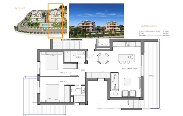 New Build - Apartment / flat - Fuente Alamo - Hacienda del Alamo