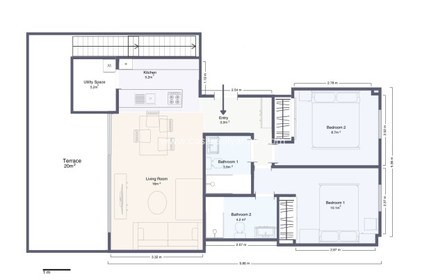 Resale - Apartment / flat - Orihuela Costa - Costa Blanca