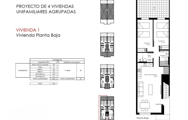 Revente - Bungalow - Pilar de la Horadada - Torre de Horadada