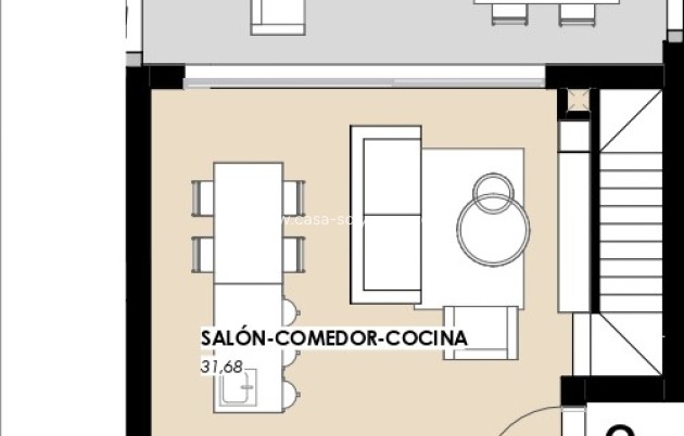 Revente - Bungalow - Torrevieja - Cabo cervera