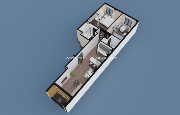 Revente - Appartement - Pilar de la Horadada - Centro