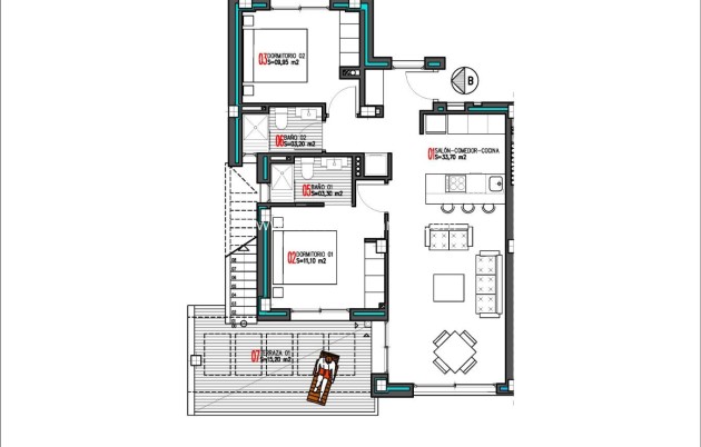Nouvelle construction - Appartement - Torrevieja - Aguas nuevas