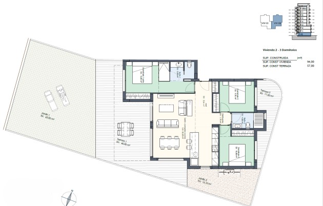 Revente - Appartement - Guardamar del Segura - Playa Los Viveros