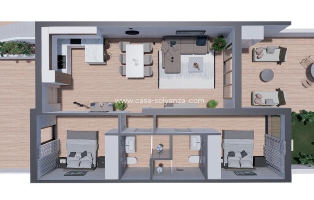 Nieuwbouw Woningen - Bungalow - Torrevieja - Los Balcones