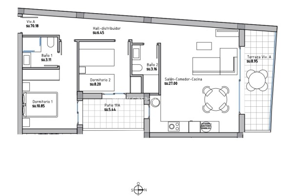 Revente - Appartement - Guardamar del Segura - Playa Centro Guardamar