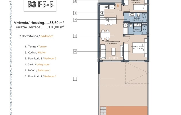 Herverkoop - Appartement / flat - Los Alcázares - Center