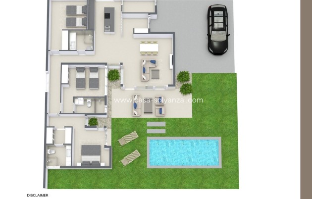 Nouvelle construction - Villa - Banos y Mendigo - Altaona Golf