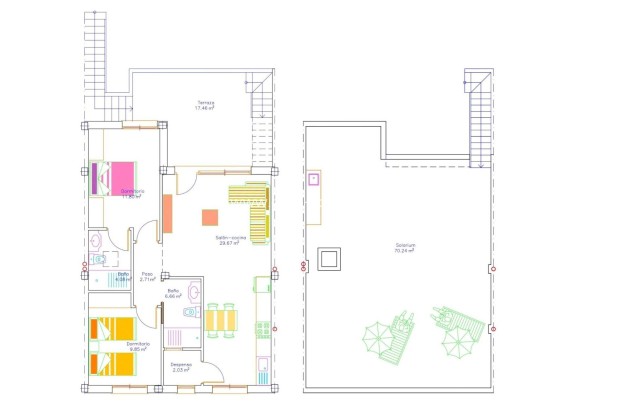 Nouvelle construction - Bungalow - San javier - pueblo