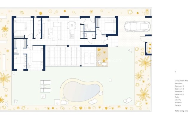 Nouvelle construction - Villa - Banos y Mendigo - Altaona Golf