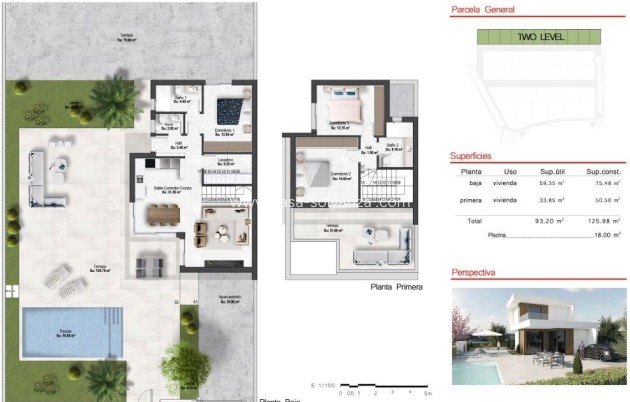 Obra nueva - Villa - Banos y Mendigo - Altaona Golf