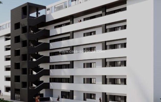 Neue Gebäude - Wohnung - Torrevieja