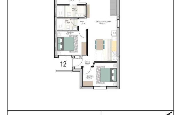 Nouvelle construction - Appartement - Torre Pacheco - San Cayetano