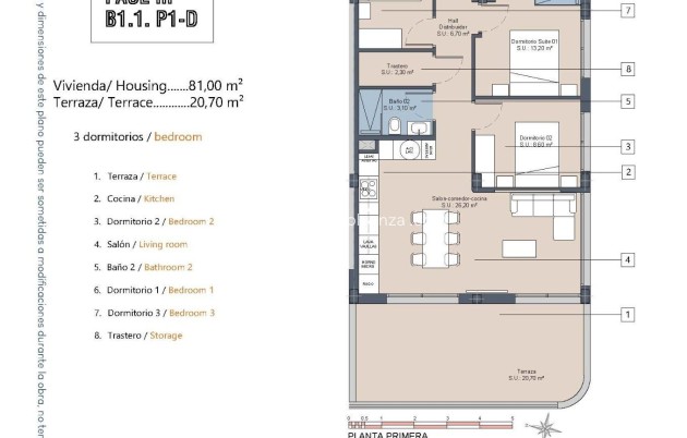 New Build - Apartment / flat - Los Alcázares - La Serena Golf